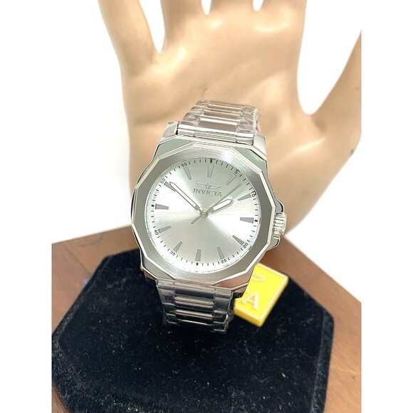 Invicta Women's Watch 48577 Speedway Quartz Silver Dial Stainless Steel 34mm - Picture 1 of 14